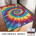 thumbnail image 3 of Colorful Tie Dye Mandala Pattern Door Rugs,Washable Non Slip Door Mats Indoor,Decorative Door Mats,Entry Mat Indoor for Entrance,Bedroom,Kitchen,Bathroom,20"x32", 3 of 6