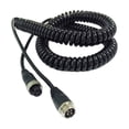 thumbnail image 3 of Cable espiral telescópico de vídeo, extensión de cable en espiral, conector de aviación para cosechadora de cables para camión 8 millones, 3 of 8