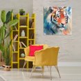 thumbnail image 4 of Stupell Industries Contemporary Bold Modern tiger Canvas Art, 30 x 30, by Walker Noble, 4 of 8