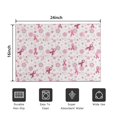 thumbnail image 5 of Pink Breast Cancer and Pioneer Flower Door Rugs,Washable Non Slip Door Mats Indoor,Decorative Door Mats,Entry Mat Indoor for Entrance,Bedroom,Kitchen,Bathroom,16"x24", 5 of 6