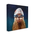 thumbnail image 3 of Stupell Industries Sea Lion Seal Swimmer Cap Goggles Painting Canvas Wall Art, 36 x 36, Design by Lucia Heffernan, 3 of 5