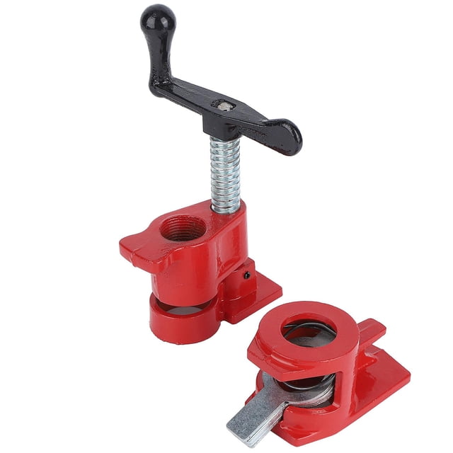 Abrazaderas De Tubo Para La Carpintería, 4 Sistemas 3/4 "Abrazaderas De Para El Material Del Arrabio De La Abrazadera De Tubo De La Carpintería Para Los Carpinteros Que Elaboran