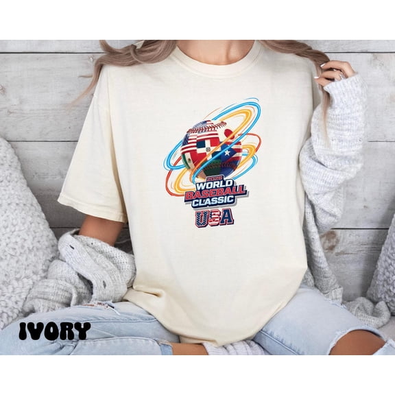 World Baseball 2026 T-shirt, Baseball Fan Tee, International Baseball Unisex Shirt