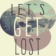 thumbnail image 2 of Waltz, Anne 20x20 White Modern Wood Framed Museum Art Print Titled - lets get lost …, 2 of 4
