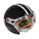 thumbnail image 1 of Casco Moto Retro Classic Kinlley BLD-288 XL Negro, 1 of 3