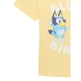 thumbnail image 4 of Bluey Toddler Girls Graphic Tee with Short Sleeves, 3-Pack, Sizes 12M-5T, 4 of 8