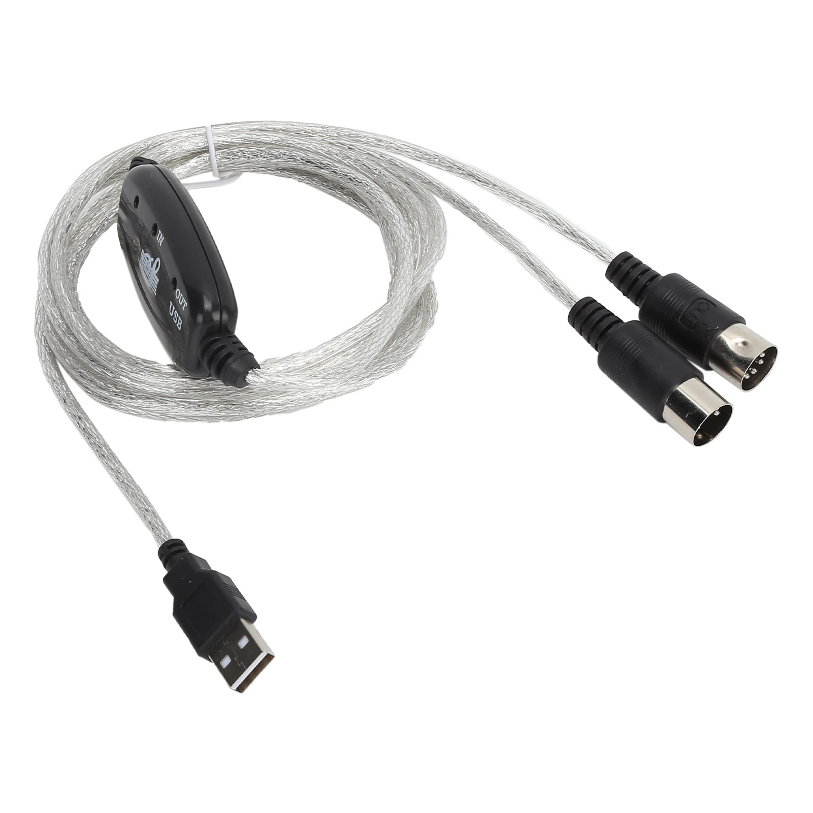 Midi To USB In Driver MIDI Cable Connect Electronic Musical Instruments - Walmart.com