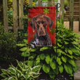thumbnail image 2 of Carolines Treasures SC9435GF 11 x 15 Po. Drapeau de Jardin de Noël German Shorthaired Pointer Flocons de Neige Rouges, 2 of 2