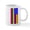 White, variant on CafePress - Rainbow Flag - 11 oz Ceramic Mug - Novelty Coffee Tea Cup