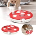 thumbnail image 1 of Cat Enrichment Toys | Rechargeable Automatic Cat Teaser Toy With 7 Holes Pet Teasing Exercise Supplies For Exploring Playing, 1 of 7