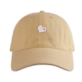 thumbnail image 5 of HuangHuanChen Unisex Baseball Caps Lover Heart Embroidery Summer Sunshade Hat Sun Caps Student's Versatile Visor Hat Baseball Caps Daily Wear, 5 of 5