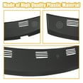 thumbnail image 2 of ECOTRIC Dash Cover Cap Defrost Vent Grille Upper Dashboard Panel Overlay Molded for 2002-2005 Ram 1500 2500 3500, 2 of 10