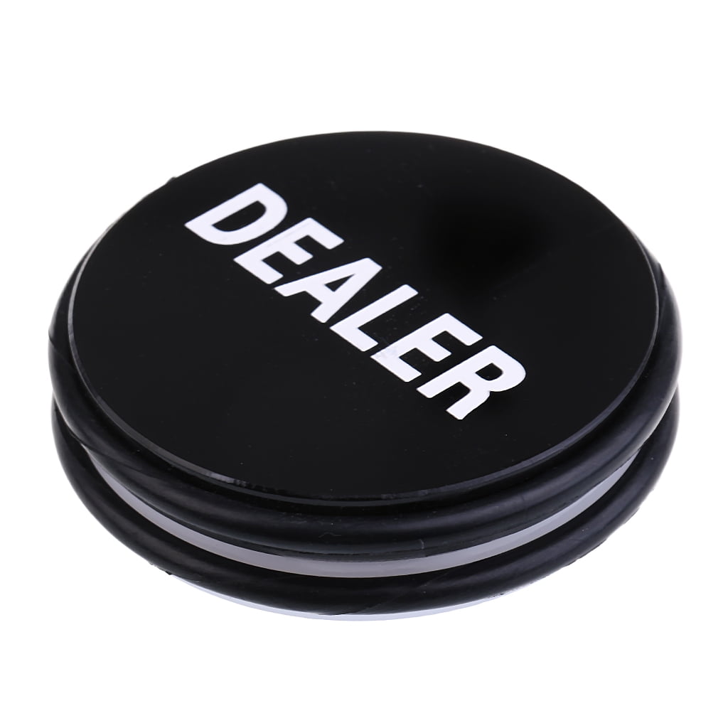 Acryl Big Dealer Button Für Casino Poker Kartenspielzubehör 76 X 20mm 