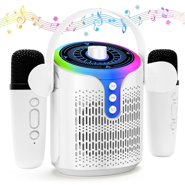 Karaoke Machine for Adults and Kids, Portable Bluetooth Karaoke