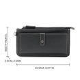 thumbnail image 3 of Porte-monnaie pour Femmes, Mode, Grande Capacité, Pochette à Fermeture Éclair, Portefeuille, Porte-Cartes, 3 of 6