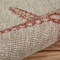 thumbnail image 6 of 5â€™ x 7â€™ Red Starfish Indoor Outdoor Area Rug, 6 of 9