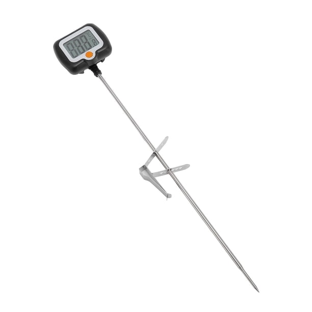 Termómetro De Olla, Termómetro Para Dulces, Sonda De Acero Inoxidable De 25 Cm Para Cocinar Y Hornear