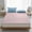 Pink, variant on Mattress protector, bed pad, mattress cover, waterproof protector, non-slip pad, washable cover, fitted sheet, polyester protector, dorm bedding, 1 piece, 74.8x35.4 inches.