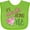 Apple Green, variant on Inktastic It's Sweet Being One Watermelon First Birthday Boys or Girls Baby Bib