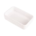 thumbnail image 1 of Melamine Rectangular Hot Pot Dish Plastic Barbecue Plate Tableware for Home Restaurant Buffet (Type B, Small Size, White), 1 of 8