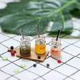 thumbnail image 5 of Cheers.US 1 Set Miniature Food Accessories Miniature Model Toy Simulation Honey Condensed Milk Jam Decoration Toy for Kids, 5 of 8
