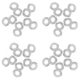 thumbnail image 2 of Shisuyan 20 pcs Stainless Steel Tabletop Fasteners 8 Figure Fasteners Connector 8 Shaped Fasteners, 2 of 8