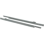 Steelex 24" European Style Self-Closing Drawer Slide, Grey