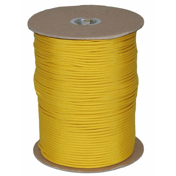 T.W . Evans Cordage PARACORD 1000' SPOOL - YELLOW