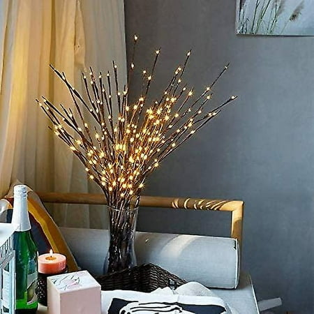 

Branche De Lampe Led 20 Branches De Lumire Impermable L eau 77cm Lumire De Branche Blanche Chaude Avec Des Plantes Alimentes Par Le Secteur Pour No