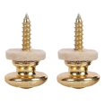 thumbnail image 1 of 2PCS Wool Copper Guitar Strap Lock Locking Pegs Pins Mushroom Shape End Button for Acoustic Classica, 1 of 5