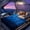 Blue, variant on 2 Person Double Sleeping with Pillow | XL Queen Size, Synthetic Fiber and Polyester, 490-500 GSM, 2000 Filling Weight, for all Season Camping, Hiking, Backpacking for Cold Warm Weather - SWTMERRY