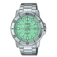 thumbnail image 1 of Casio Standard Analog Stainless Steel Mint Green Dial Quartz MTP-VD01D-3E1V Men's Watch, 1 of 1