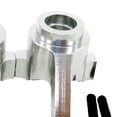 thumbnail image 3 of Tholdsy Soporte de cubo de dirección duradero de aleación de aluminio para 1/16 HQ 731 732 733 734 pieza de coche RC accesorios de coche Kits de construcción modelo Plata, 3 of 6