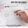thumbnail image 2 of Bolígrafo Rollerball Pentel Floatune Punta Gruesa 1.0 mm Tinta Azul Paquete de 5, 2 of 5