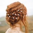 thumbnail image 4 of NOGIS 30 Pcs Mini Pearl Hair Clips for Women, White Pearl Hair Pins, Cute Hair Barrettes, Elegant Pearl Hair Decorations for Girls, Brides for Daily Use, Parties, Wedding, 4 of 7