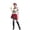 XQRW1-Red, variant on Meichang Womens Traditional German Dress Dirndl Bavarian Dresses Vintage Medieval Gothic Lace Up Costume for Oktoberfest Halloween Party