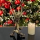 thumbnail image 4 of Ganfancp American Retro Antler Candelabro Adornos Resina Candelabro Decoración Del Hogar Navidad Candelabro Artesanía Liquidación 1* Candelabro, 4 of 7