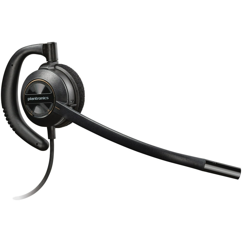 Plantronics, PLNHW530, Overtheear Corded Headset, 1