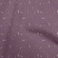 thumbnail image 1 of oneOone Cotton Poplin Amethyst Fabric Line Drawing Leaf Craft Projects Decor Fabric Printed By The Yard 56 Inch Wide, 1 of 4