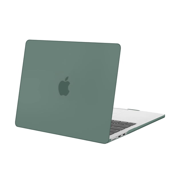 Funda MOSISO compatible con MacBook Air de 13,6 pulgadas, color verde esmeralda