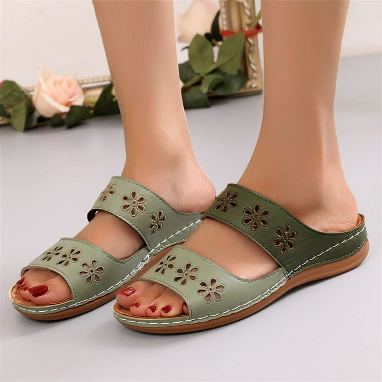 Pool Pillow Flat Comfort Mules - Shoes 1AB1MN