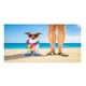 thumbnail image 3 of Fiudx Toalla de Playa con Temática de Perro, Microfibra de Secado Rápido, Diseño Ligero y Absorbente, Ideal para Yoga, Senderismo y Viajes, Ideal Como Regalo de Verano, 75 X 150 Cm., 3 of 7