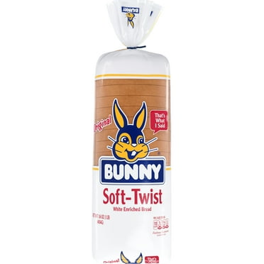 Bunny White Soft-Twist Bread, 16 oz