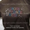 thumbnail image 2 of Colorful Alphabet Letters Iron-on Multi Color Rhinestud Transfer by JCS Rhinestones, 2 of 3