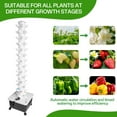 thumbnail image 6 of 70-Slot Indoor Hydroponic Tower Garden Kit - 14 Layer Vertical Farming System for Homegrown Vegetables & Herbs (Soil-less Design), 6 of 9