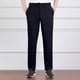 thumbnail image 1 of Pantalones largos de verano para hombre, de pierna recta, para uso diario, finos, informales, de negocios, de poliéster., 1 of 3