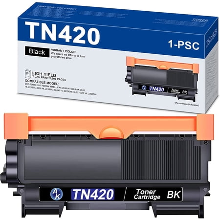 TN-420 Toner Cartridge Replacement for Brother HL-2270DW HL-2280DW MFC-7360N DCP-7065DN Printer