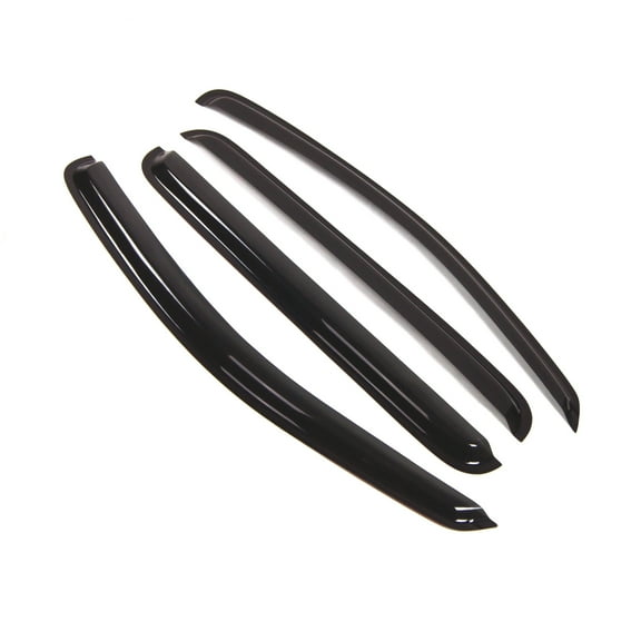 TuningPros Outside Mount Window Visor Deflector Smoke Tinted 4 Pcs Set For 2007-2010 Chrysler Aspen
