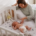 thumbnail image 4 of Gllquen Baby Fitted Bassinet Sheets Set 4-Pack For Newborn Infant Baby Boys Girls, Astronaut, 4 of 9