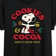 thumbnail image 3 of Peanuts - Cookies And Cocoa - Juniors Ideal Flowy Muscle T-Shirt, 3 of 6